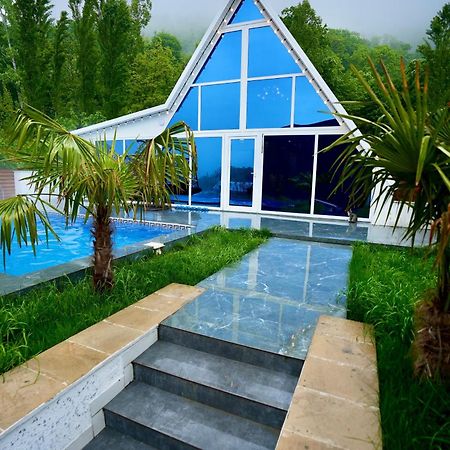 3Gozel Aframe Villa Gabala Eksteriør billede