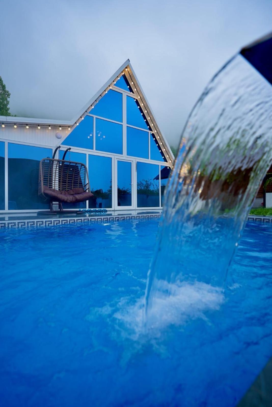 3Gozel Aframe Villa Gabala Eksteriør billede