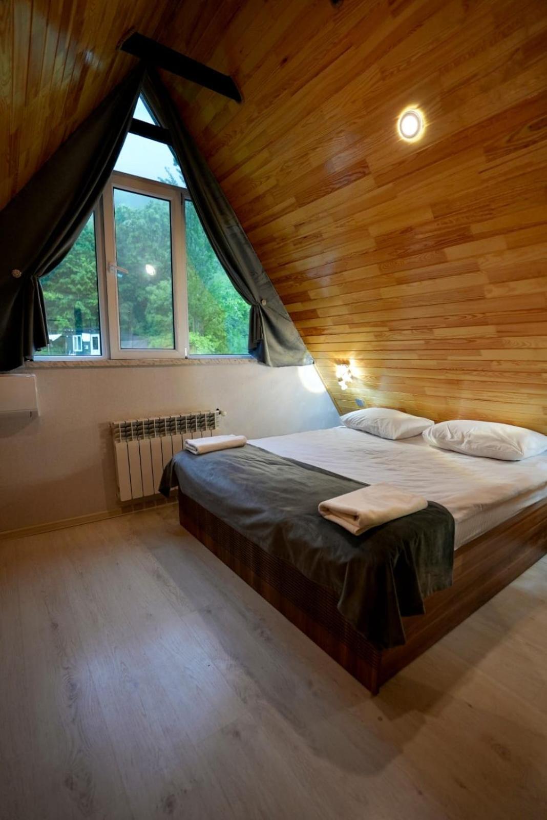 3Gozel Aframe Villa Gabala Eksteriør billede
