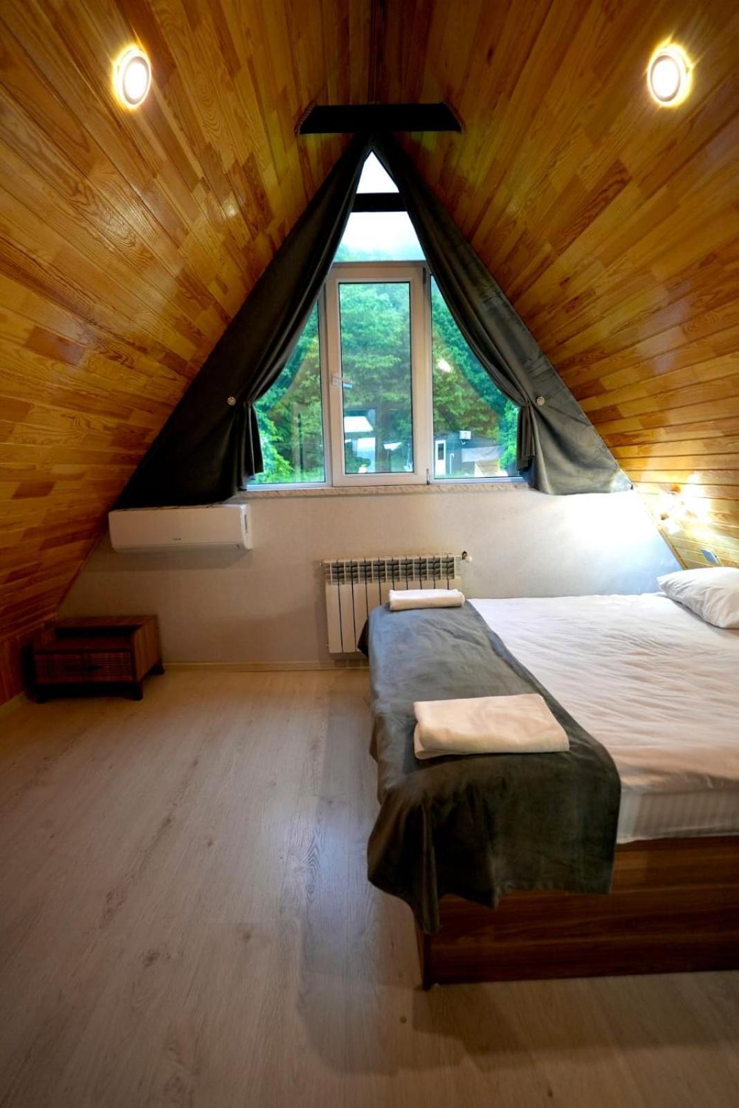 3Gozel Aframe Villa Gabala Eksteriør billede